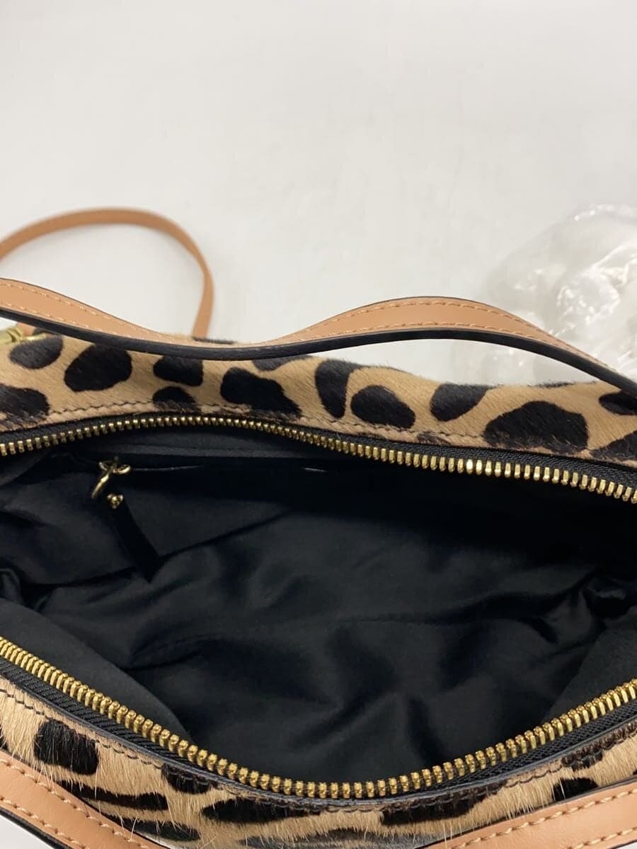 GIANNI CHIARINI Shoulder Bag Pony Hair CML Leopard 6