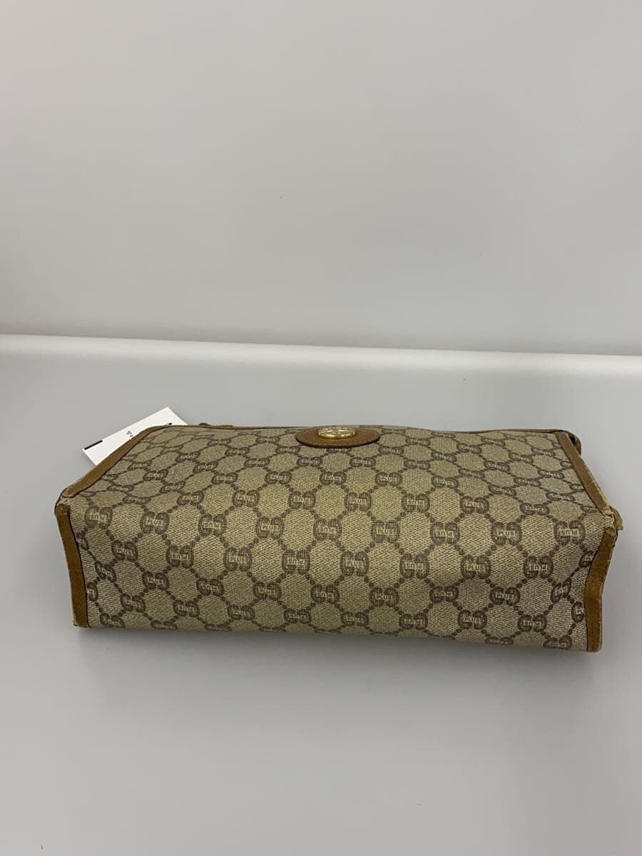 GUCCI PLUS Pouch Canvas KHK 4