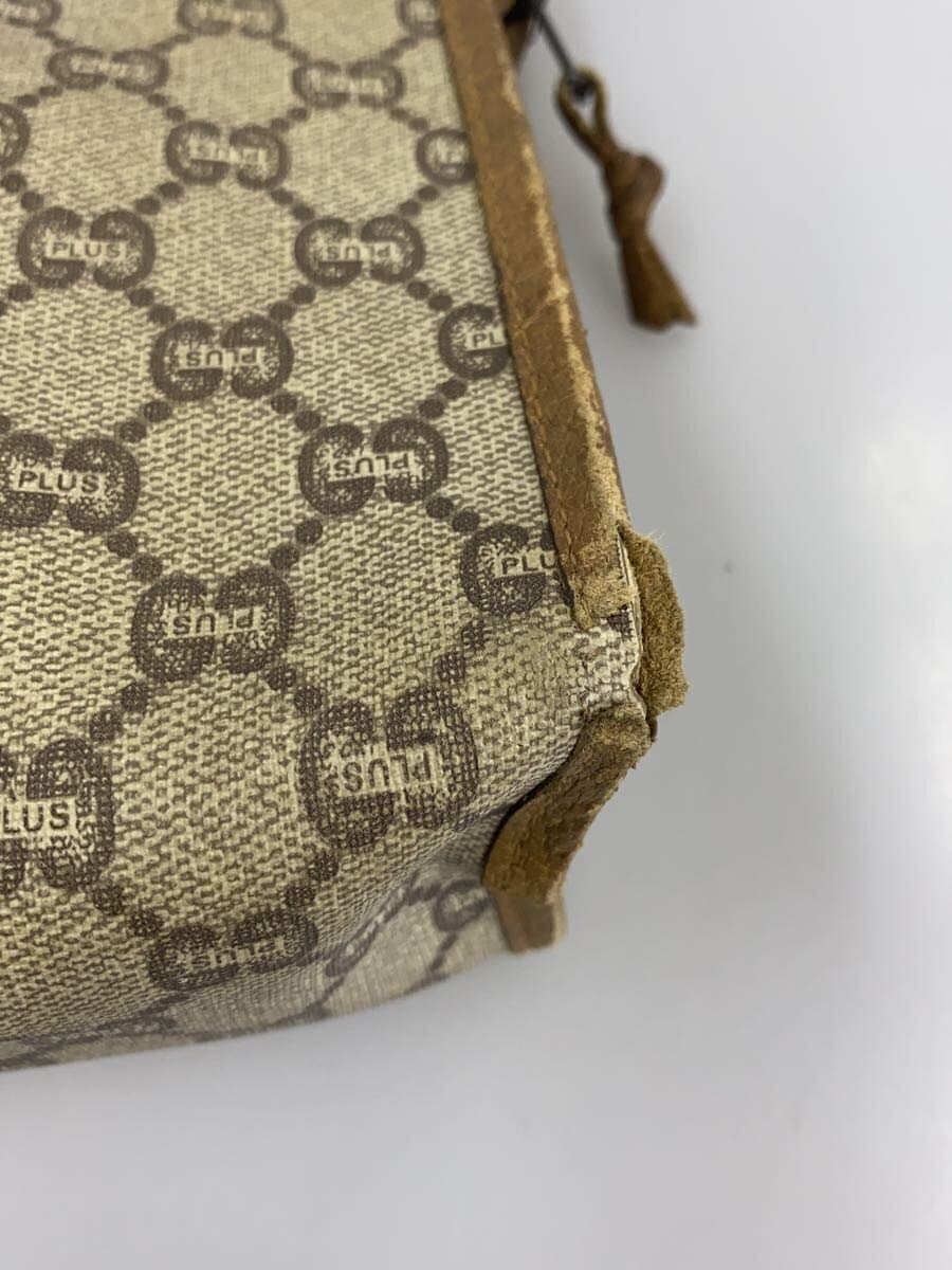 GUCCI PLUS Pouch Canvas KHK 8