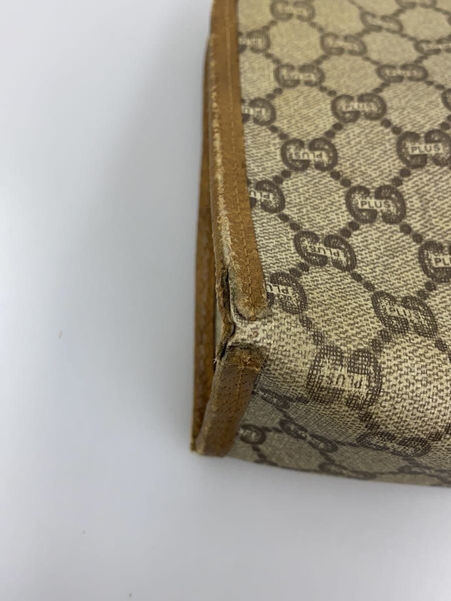GUCCI PLUS Pouch Canvas KHK 9