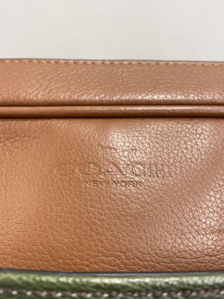 COACH Briefcase_Art_Camouflage Faux Leather Multi-Color Camouflage 55136 5