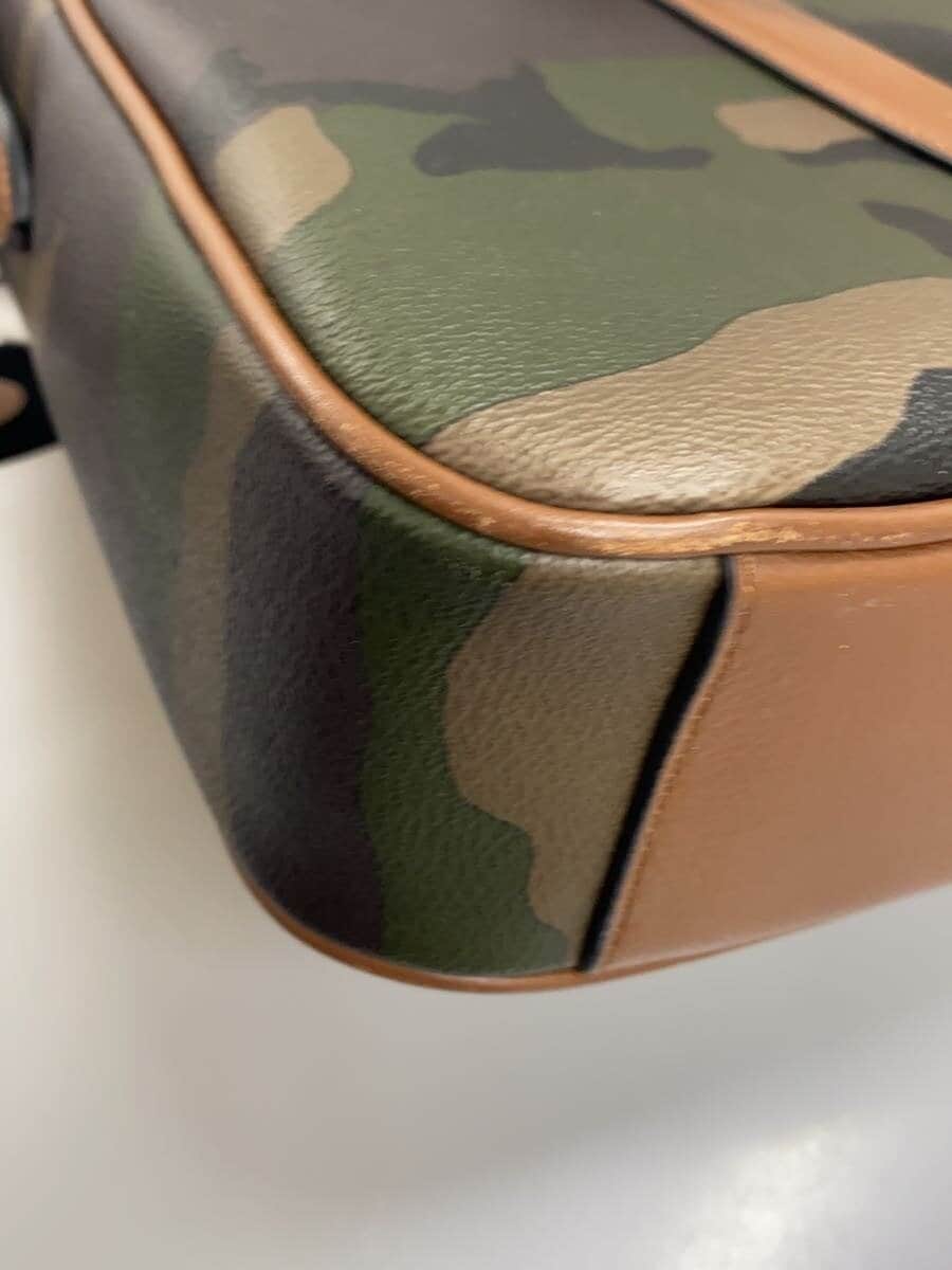 COACH Briefcase_Art_Camouflage Faux Leather Multi-Color Camouflage 55136 7