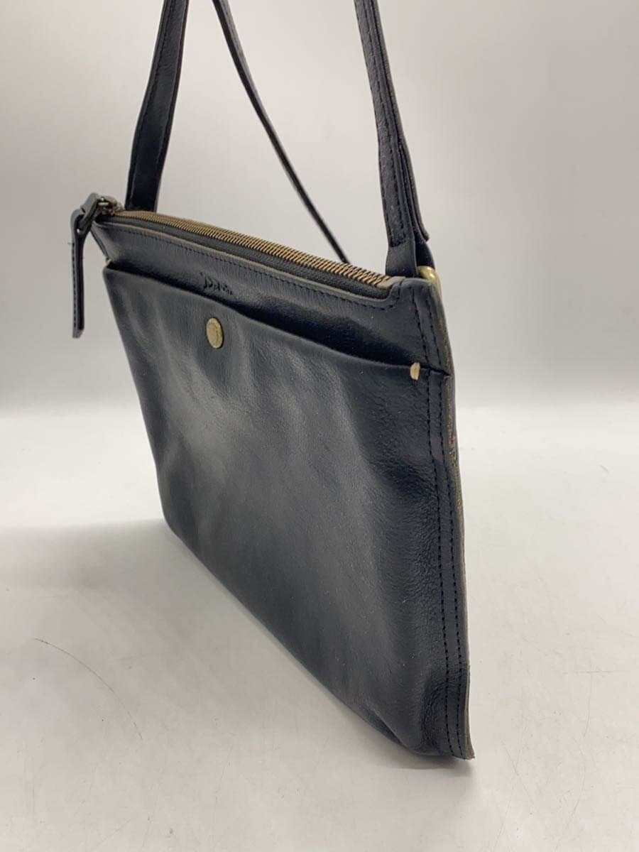 DAKOTA Shoulder Bag Leather BLK 2