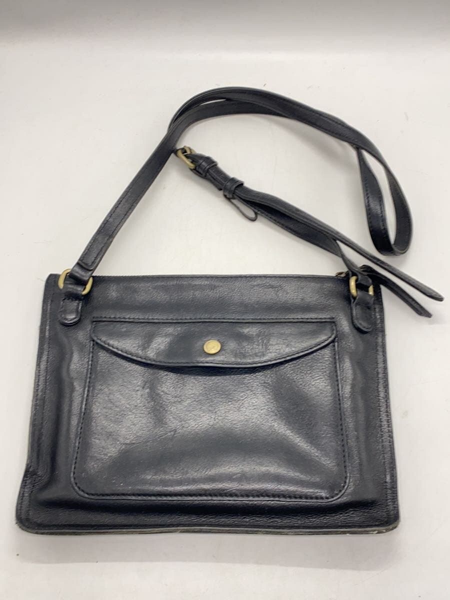 DAKOTA Shoulder Bag Leather BLK 3