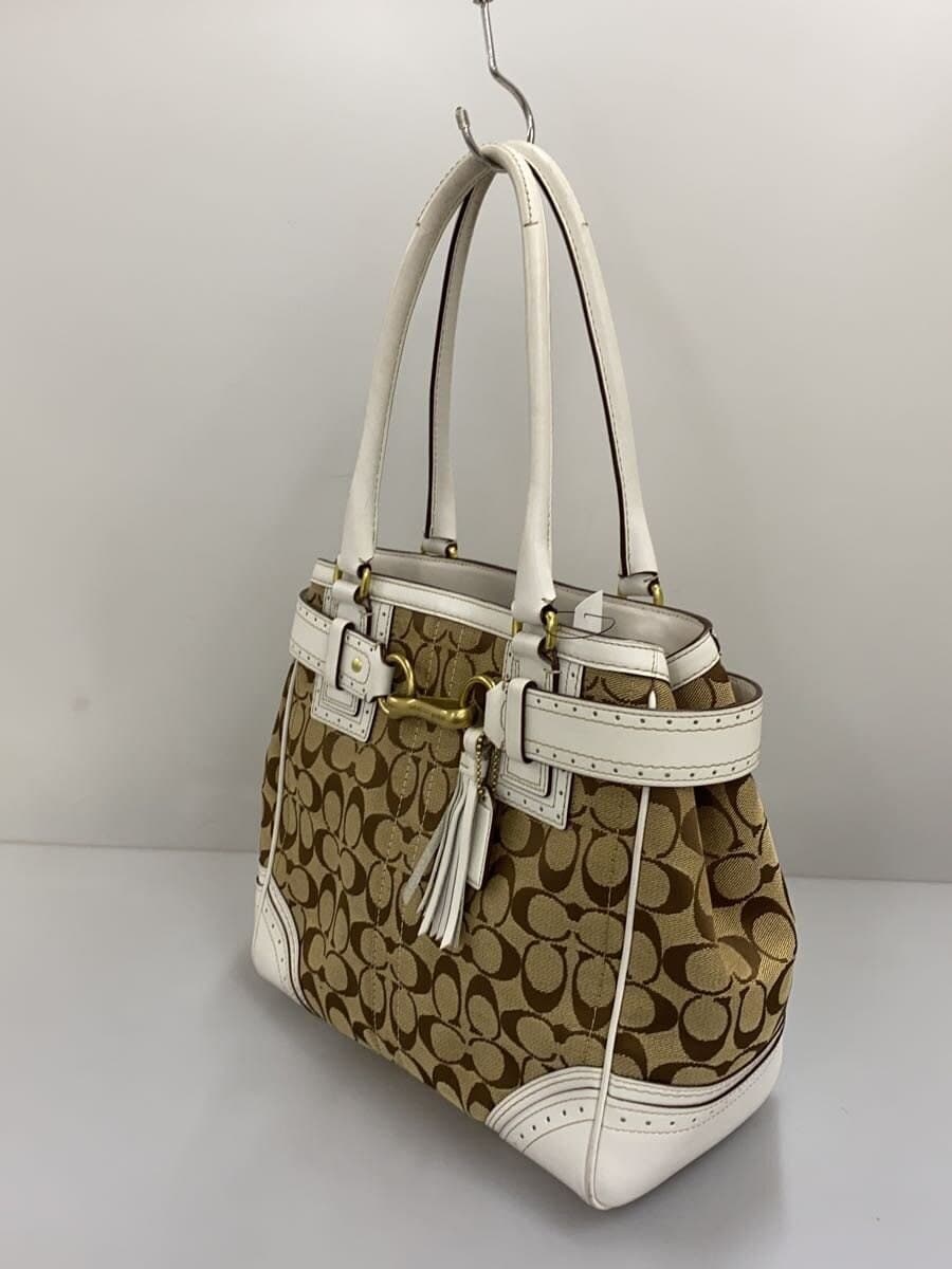 COACH Tote Bag_Signature Canvas CML 10509 2