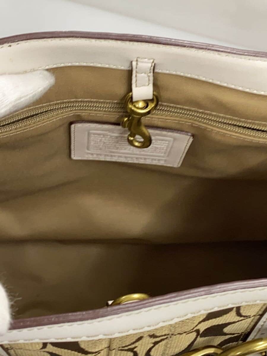 COACH Tote Bag_Signature Canvas CML 10509 6