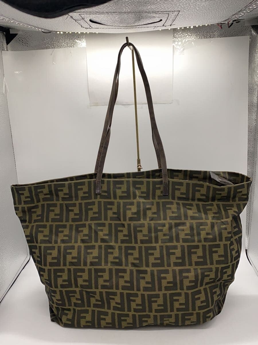 FENDI Tote Bag KHK All Over Pattern 2448-8BH026.029 3