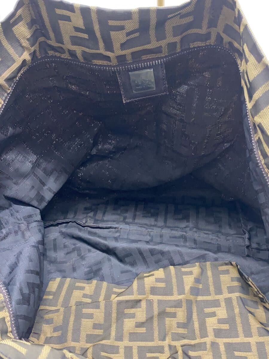 FENDI Tote Bag KHK All Over Pattern 2448-8BH026.029 6