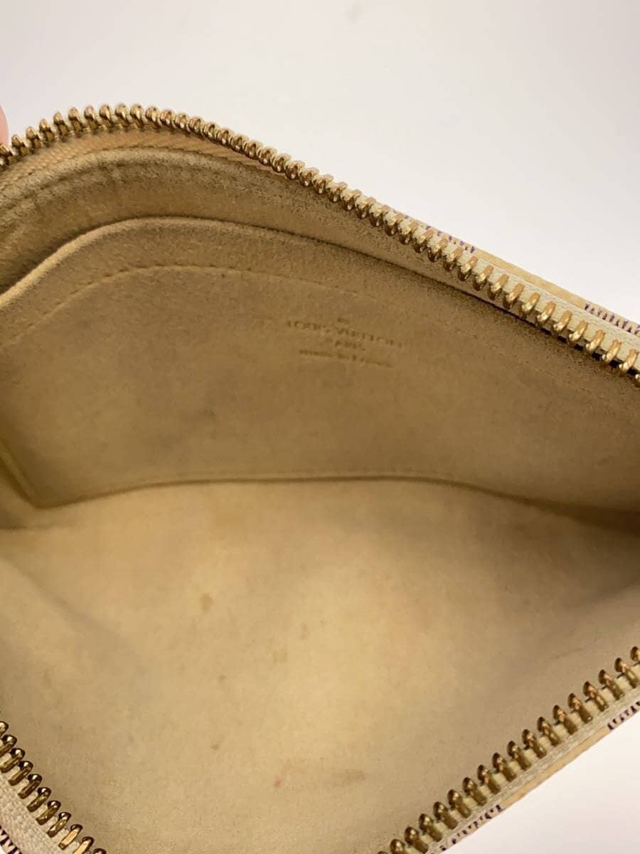 LOUIS VUITTON Pochette Mira MM Damier Azur PVC WHT N63090 6