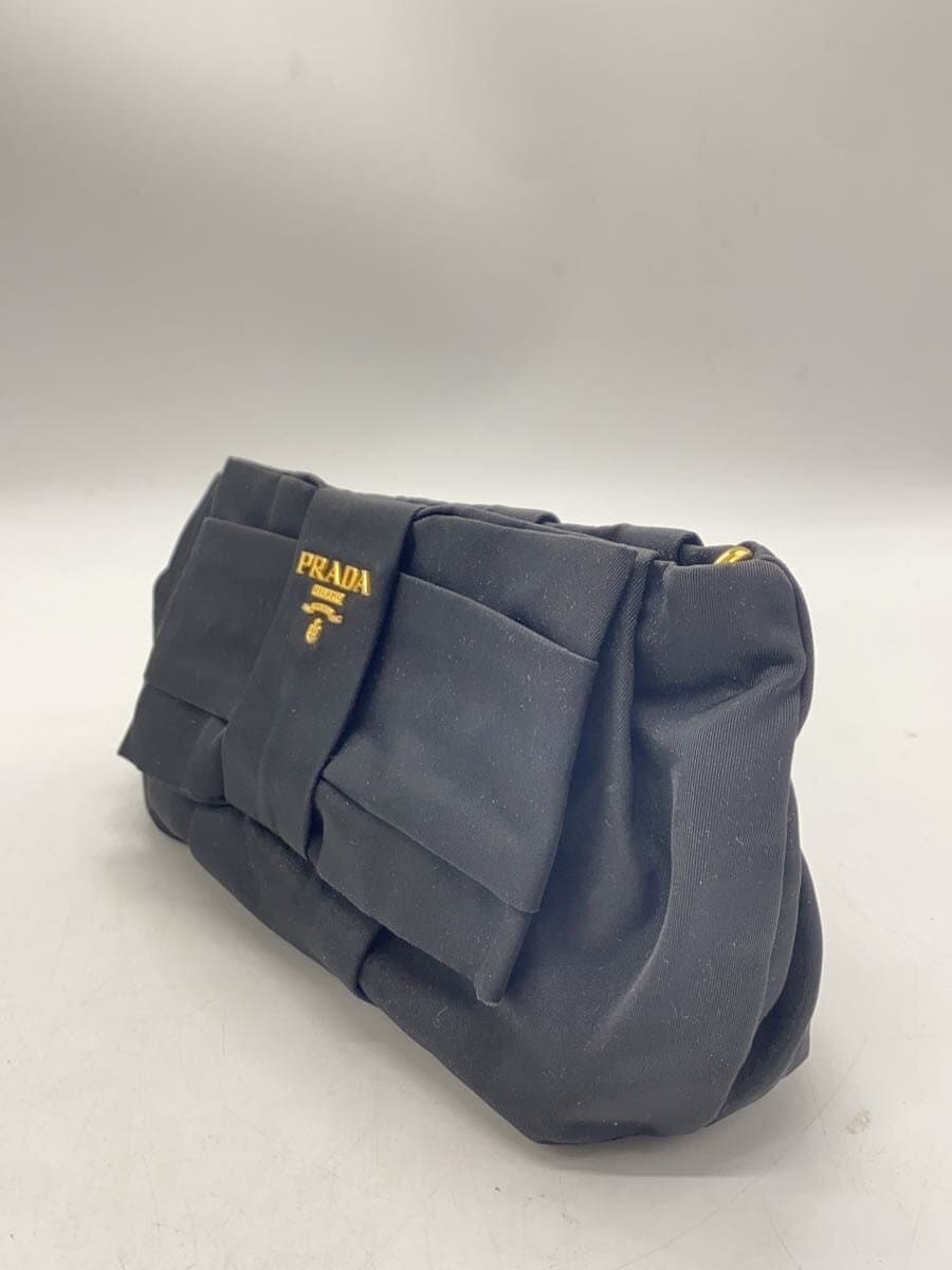 PRADA Pouch Nylon BLK 2