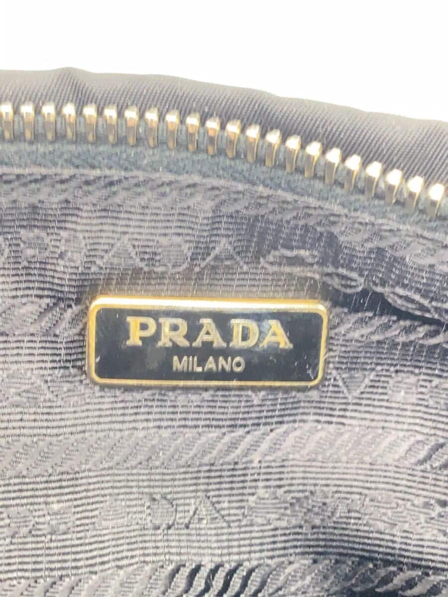 PRADA Pouch Nylon BLK 5
