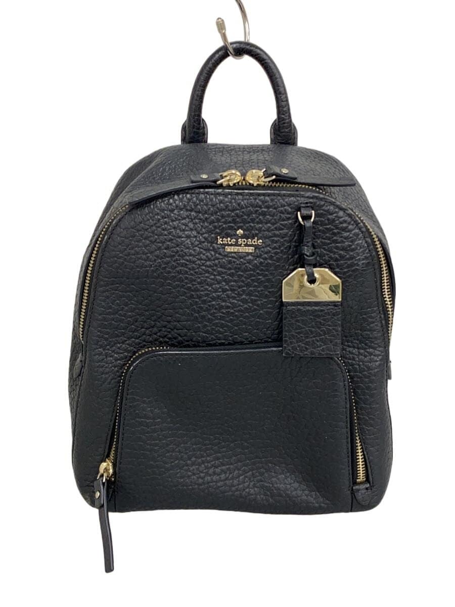 Kate Spade New York Backpack Cowhide Black WKRU5838