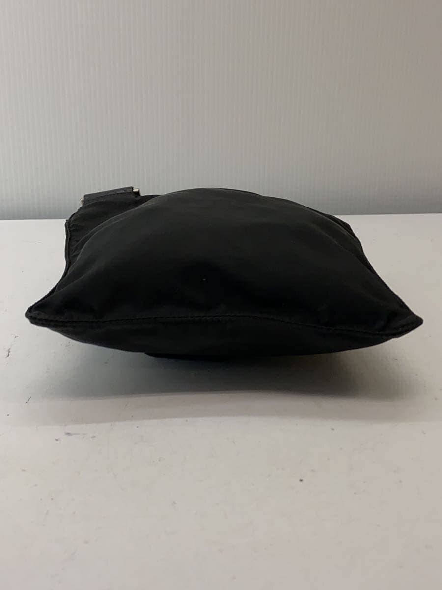 PRADA Shoulder Bag Nylon BLK Solid 4