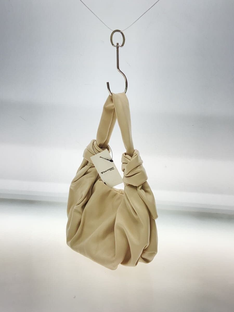 ZARA Handbag Faux Leather CRM Solid 2