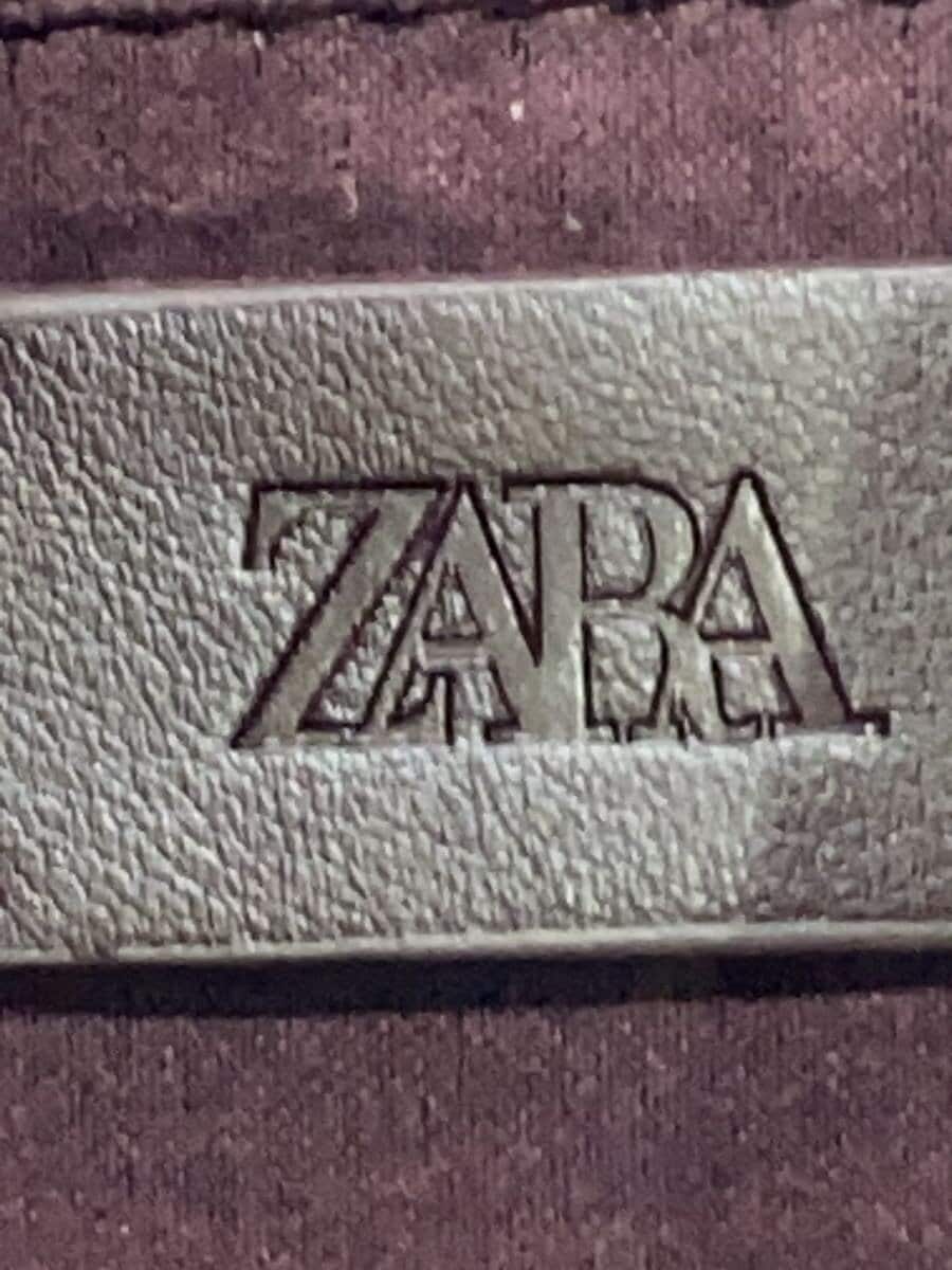 ZARA Handbag Faux Leather BRW Solid 5