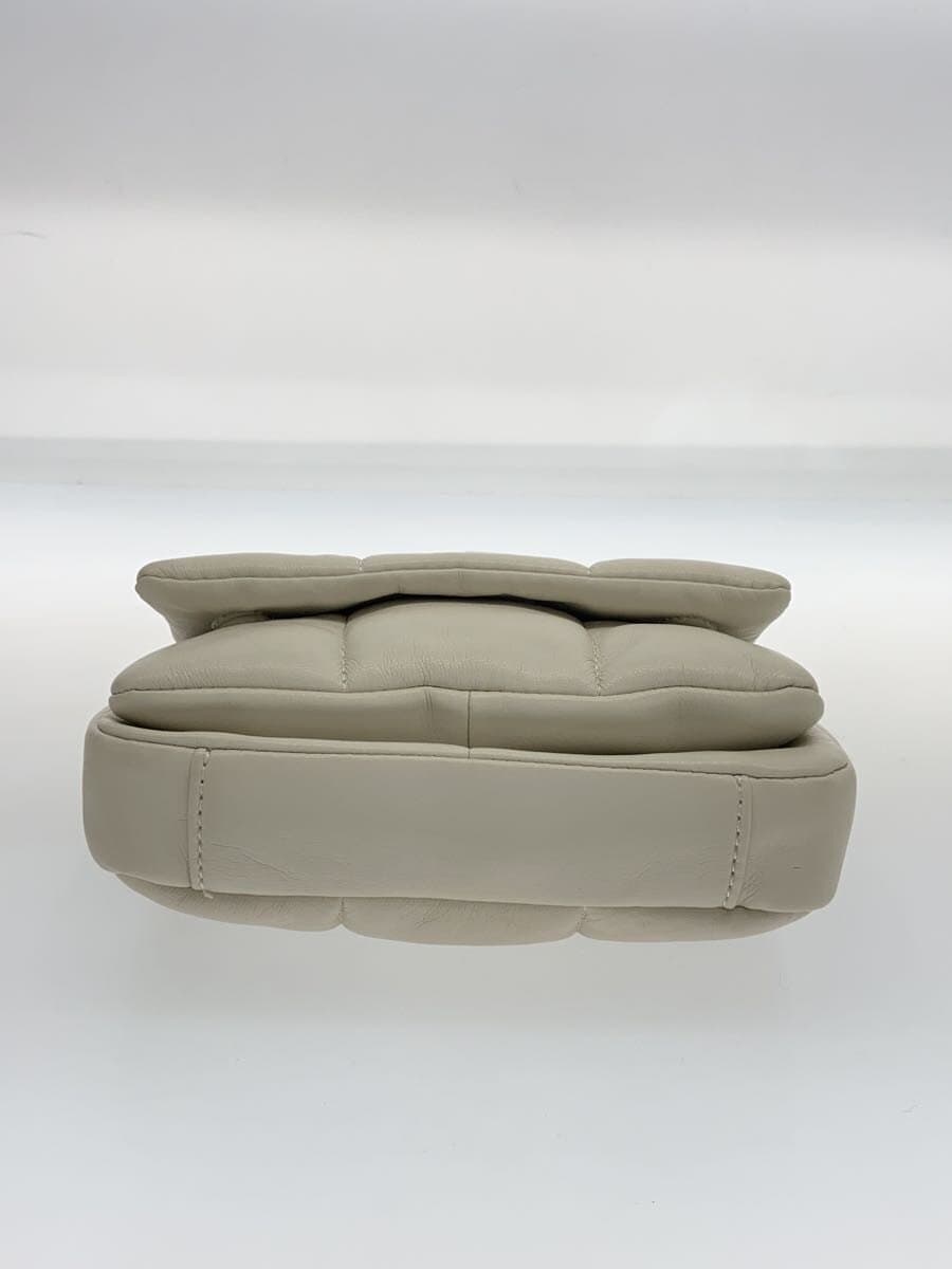 ZARA Shoulder Bag Faux Leather CRM Solid 4