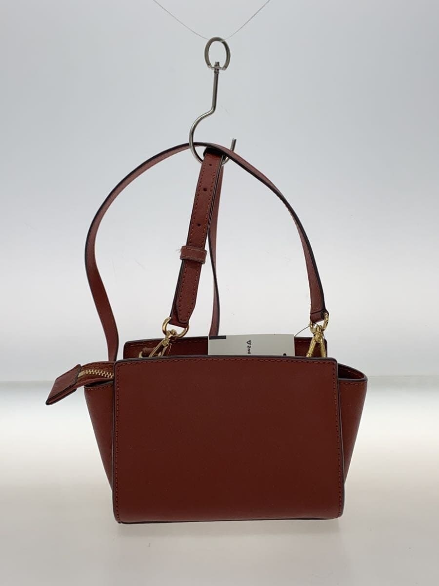 MICHAEL KORS Shoulder Bag PVC RED Solid 3