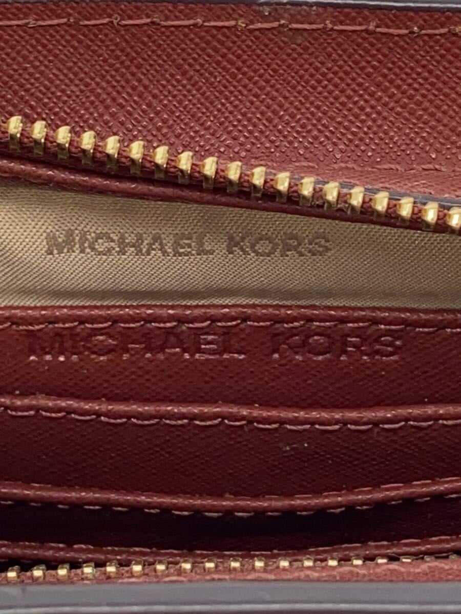 MICHAEL KORS Shoulder Bag PVC RED Solid 5