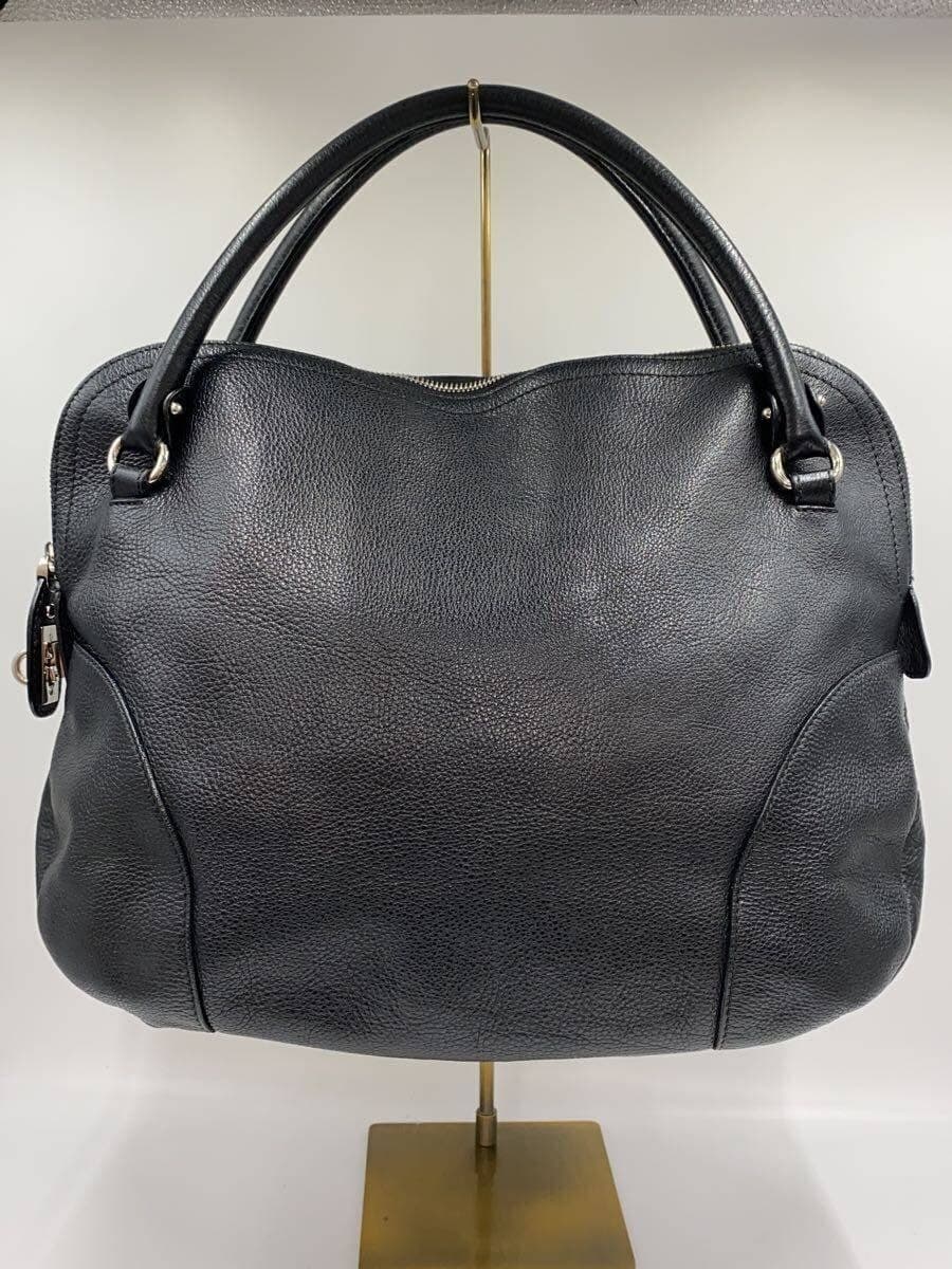 Salvatore Ferragamo Gancini Handbag BLK 3
