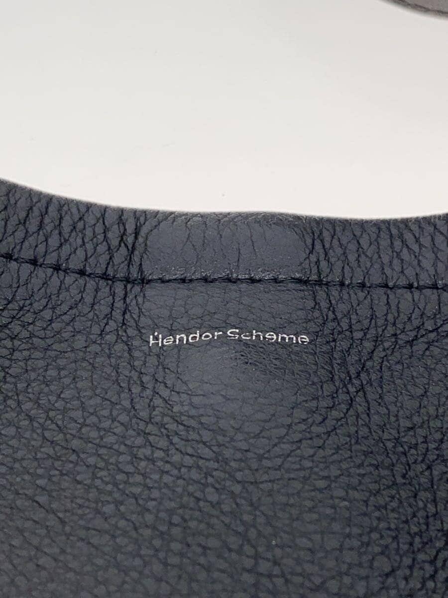 Hender Schemeone side belt bag small Shoulder Bag Leather BLK Solid 5