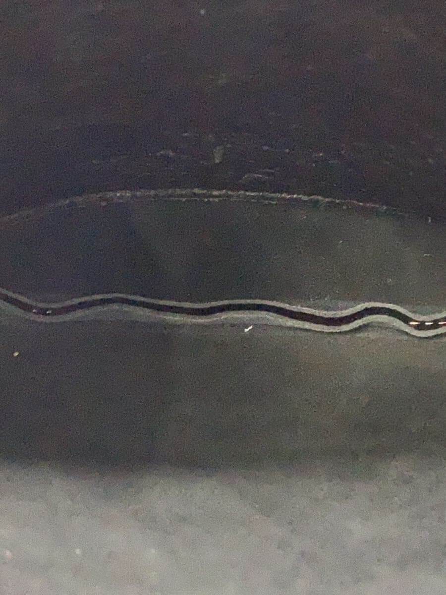 Hender Schemeone side belt bag small Shoulder Bag Leather BLK Solid 6