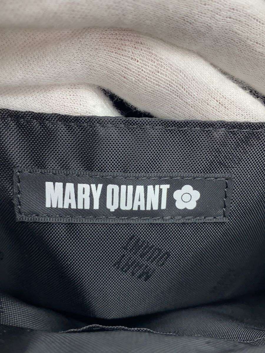 MARY QUANT Round Shape Tote Bag BEG Solid Color 5