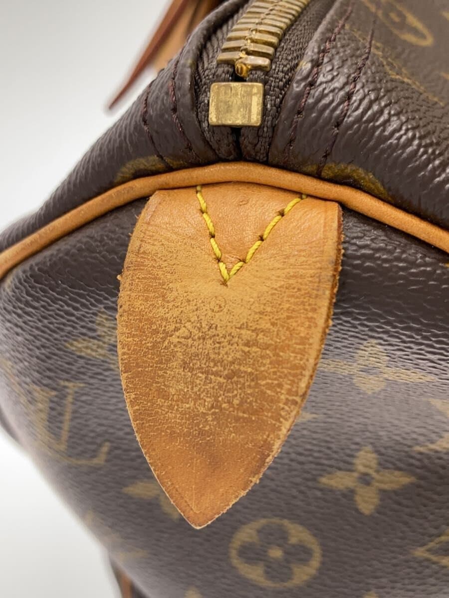 LOUIS VUITTON Keepall 45_Monogram Canvas PVC BRW 5