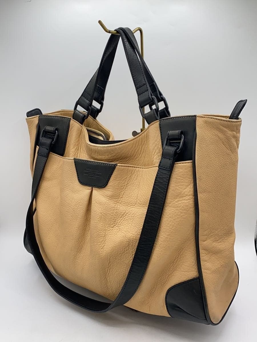 Samantha KINGZ Tote Bag Leather BEG 2
