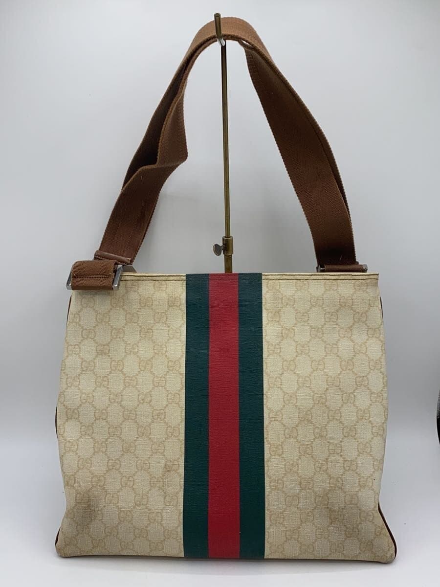 GUCCI Shoulder Bag_GG Supreme _Sherry Line PVC CRM 3