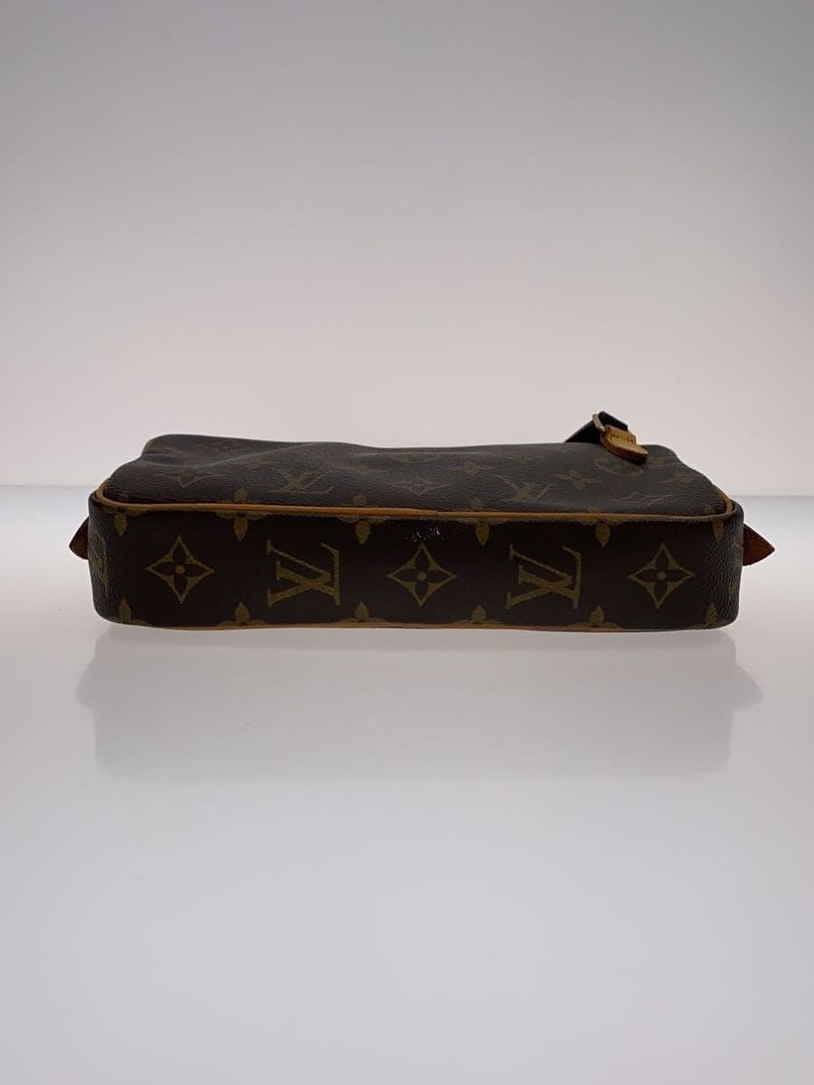 LOUIS VUITTON Pochette Marly Bandouliere_Monogram Canvas PVC BRW 4