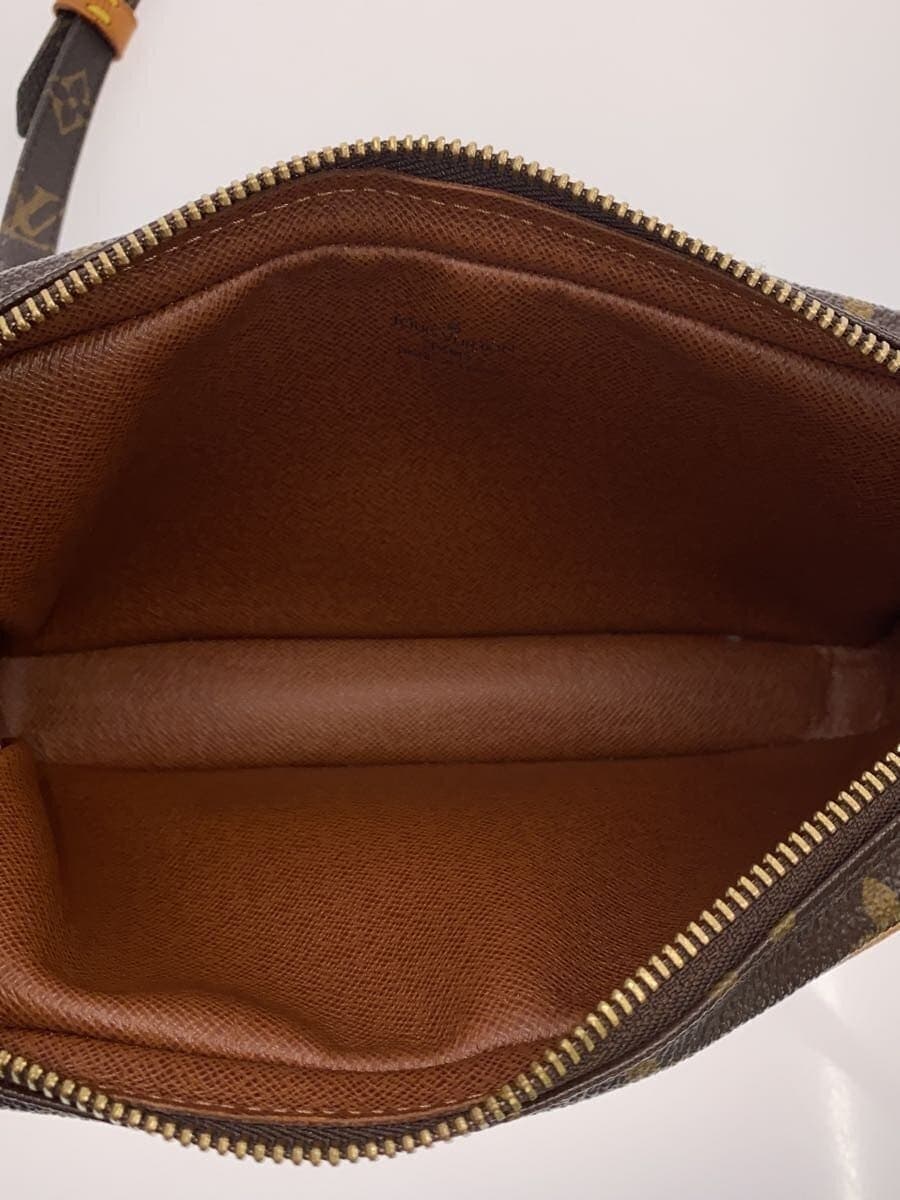 LOUIS VUITTON Pochette Marly Bandouliere_Monogram Canvas PVC BRW 6