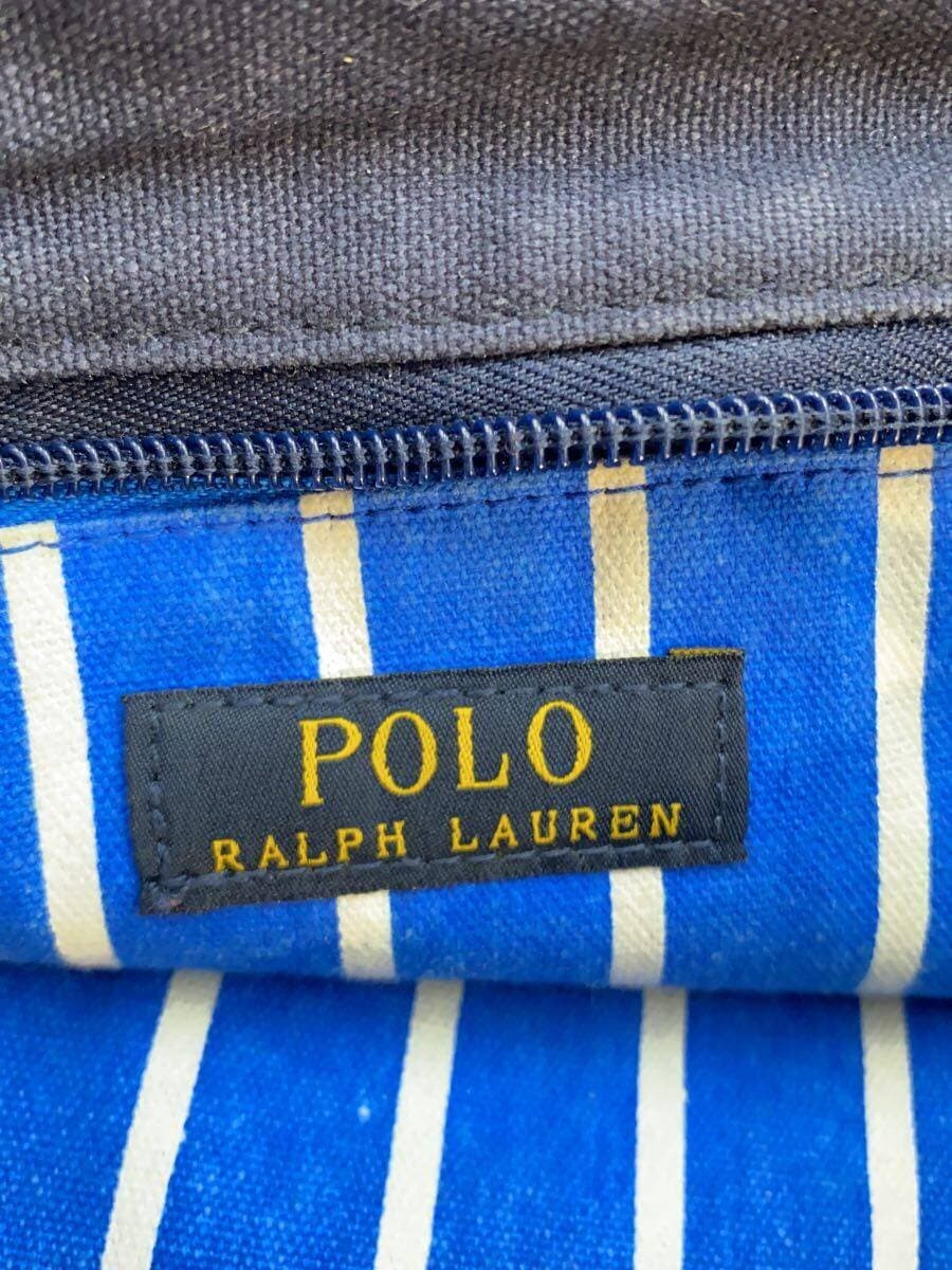 POLO RALPH LAUREN Tote Bag Cotton NVY 5