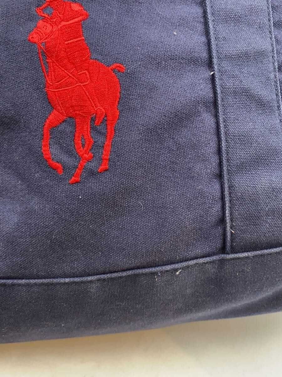 POLO RALPH LAUREN Tote Bag Cotton NVY 8