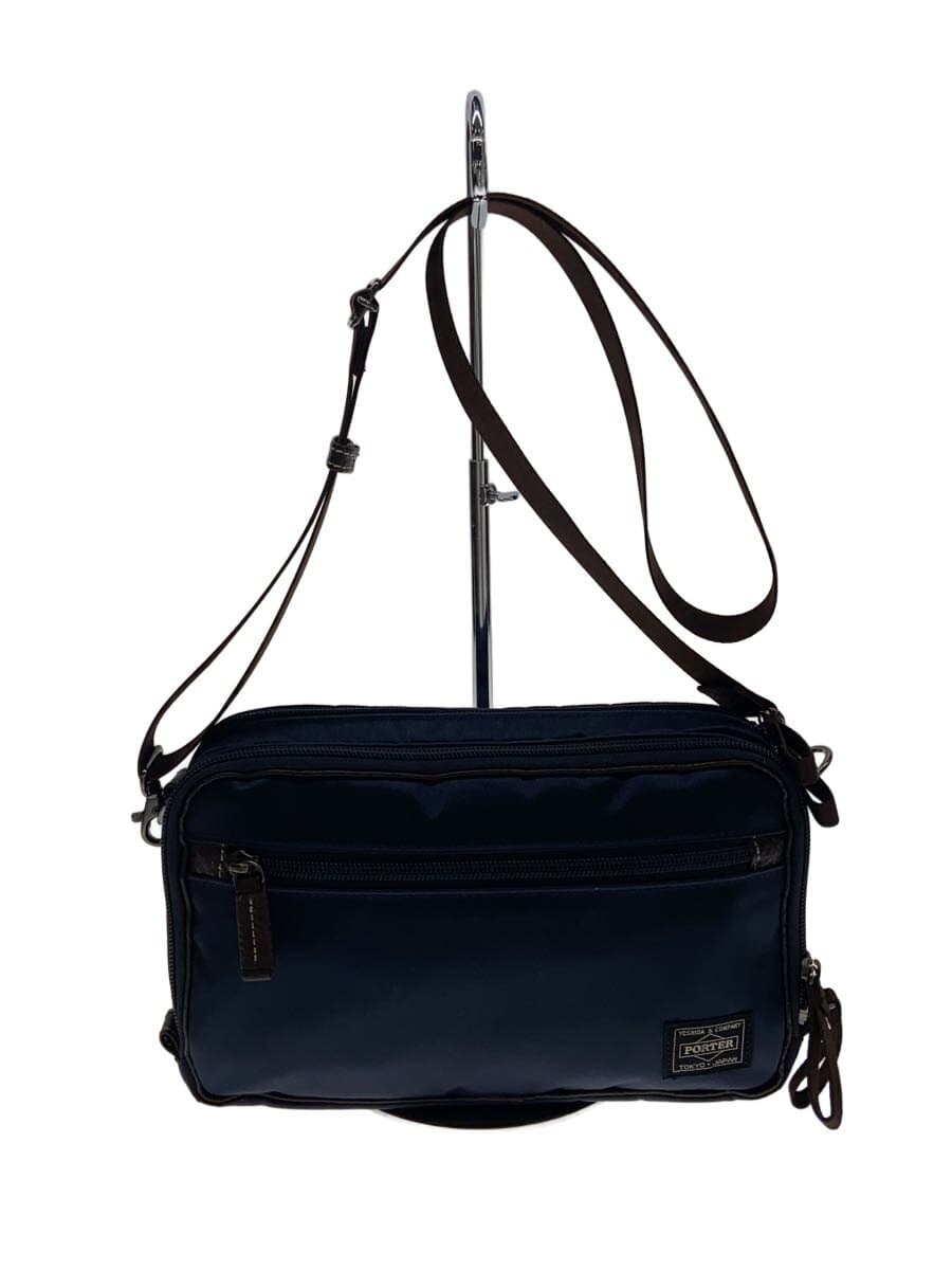 PORTERPLAN Shoulder Bag Nylon NVY Solid