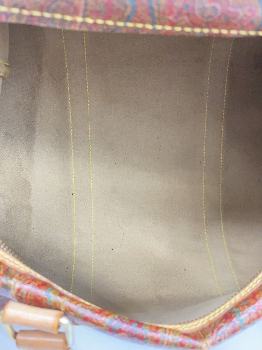 ETRO Boston Bag Multicolor All Over Pattern 6