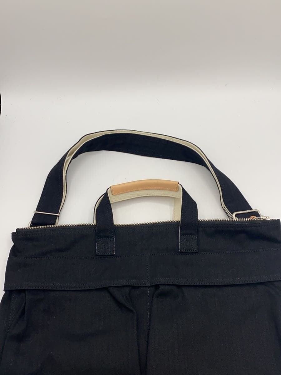 PORTERNOIR 2-Way HELMET BAG Cotton BLK 381-19652 7