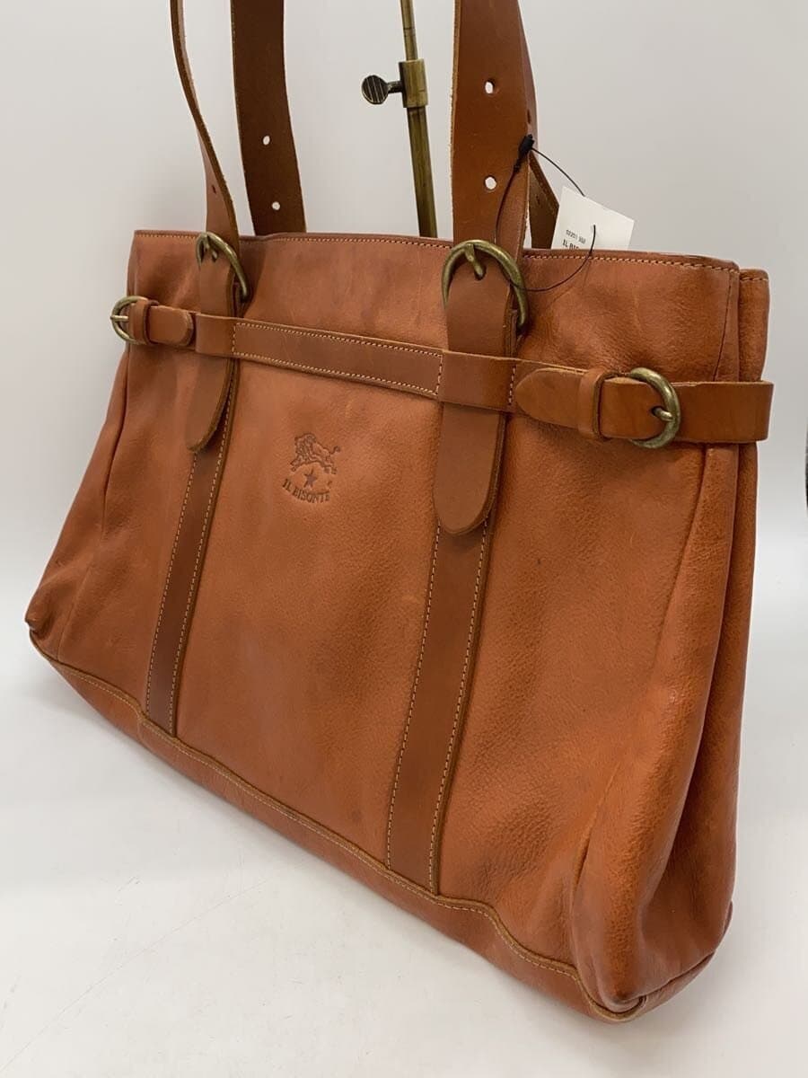 IL BISONTE Tote Bag Leather BRW 2