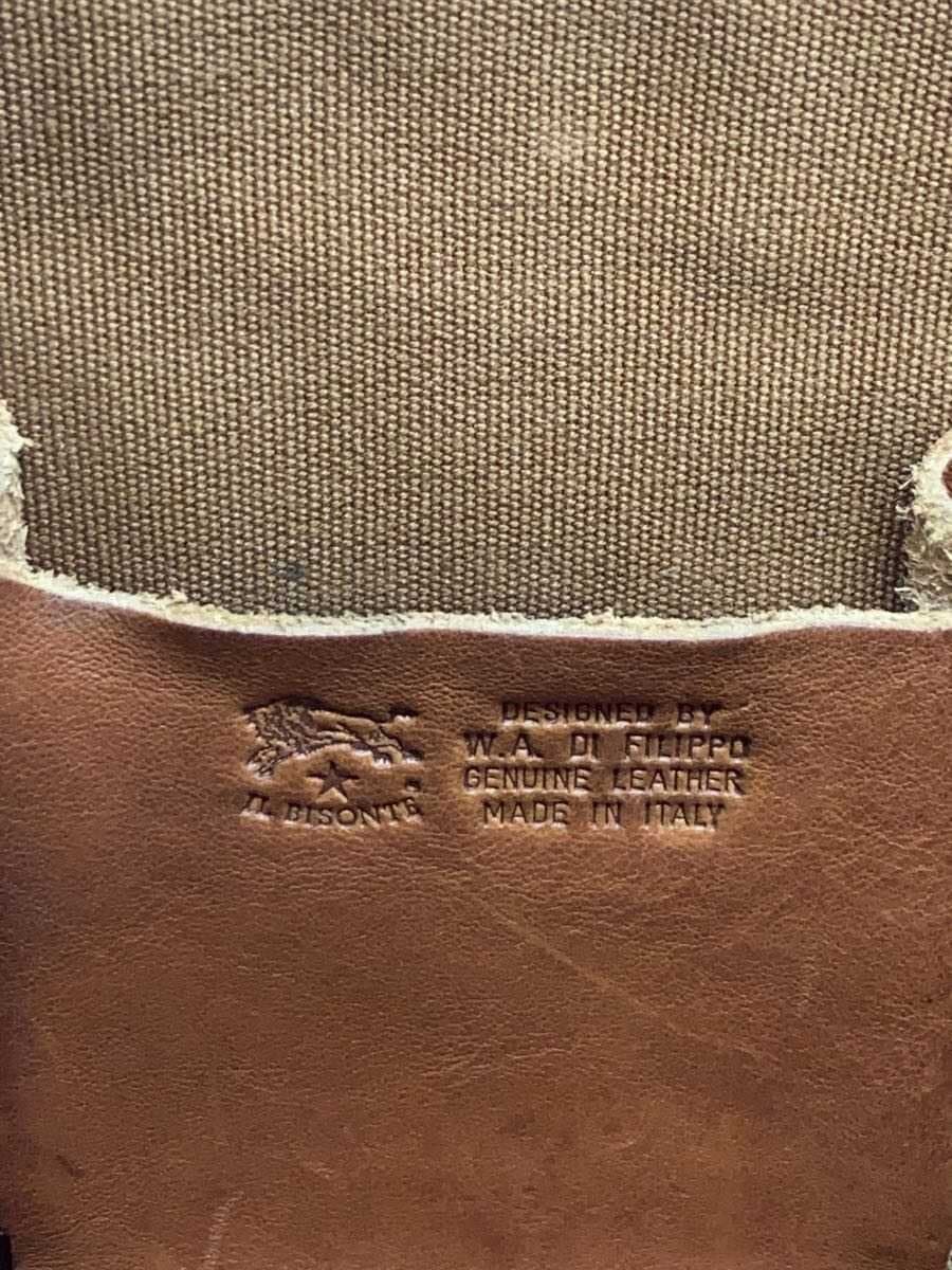 IL BISONTE Tote Bag Leather BRW 5