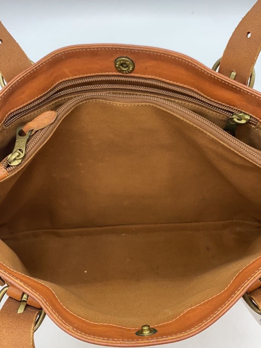 IL BISONTE Tote Bag Leather BRW 7