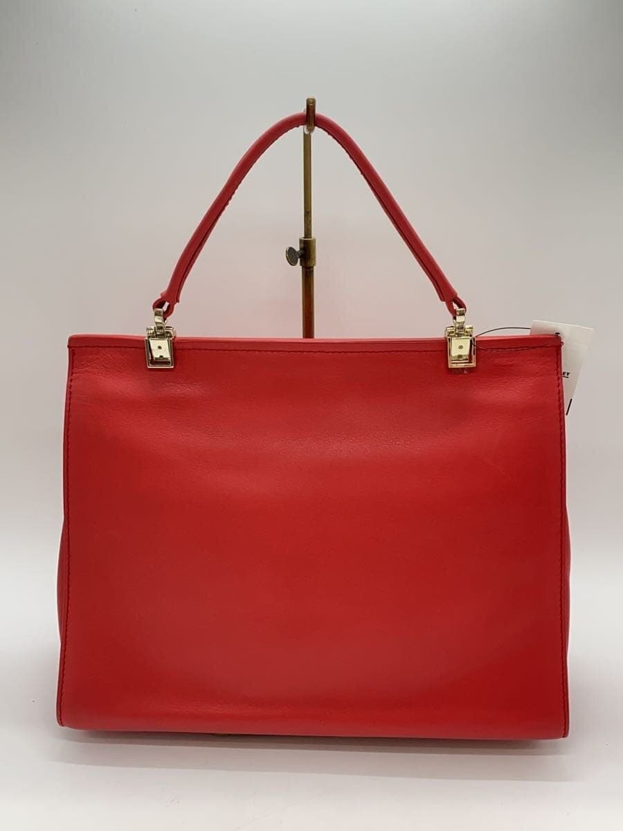 kate spade new york Handbag Leather RED 3