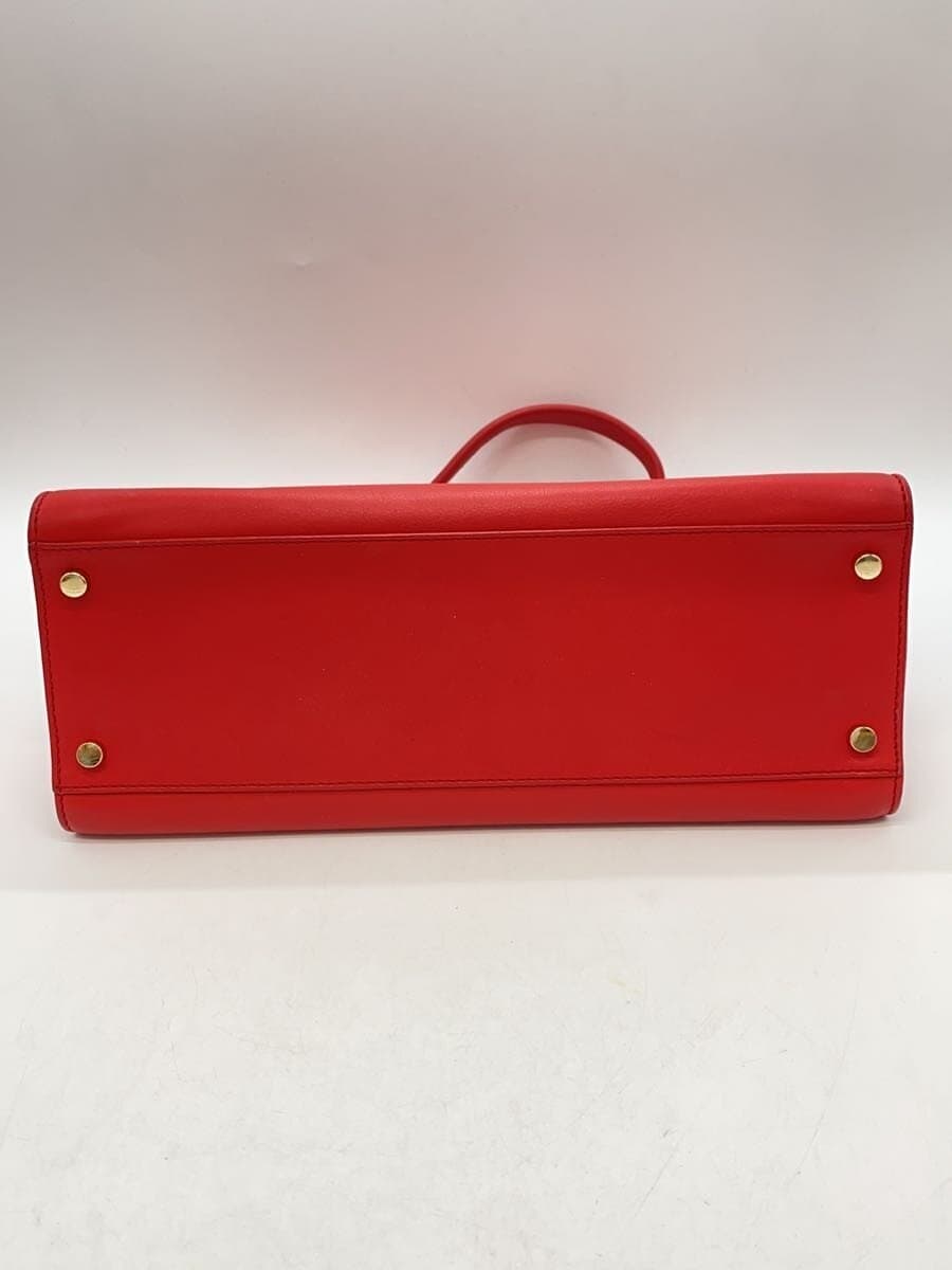 kate spade new york Handbag Leather RED 4