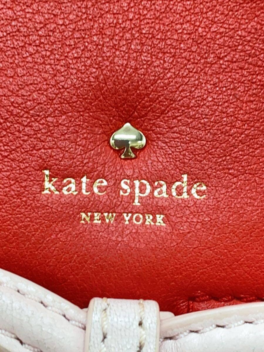 kate spade new york Handbag Leather RED 5