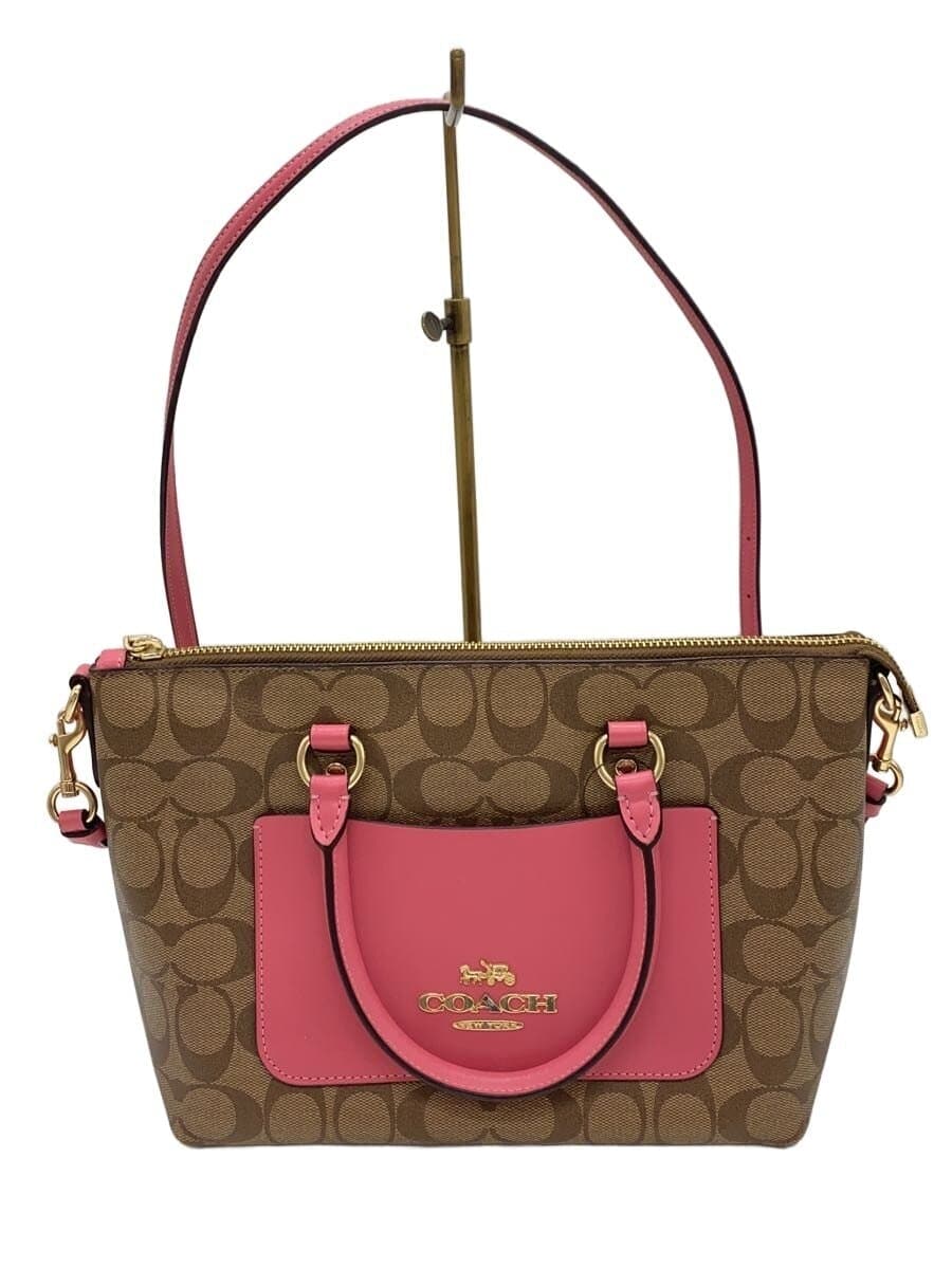 COACH Tote Bag PVC BEG F38089