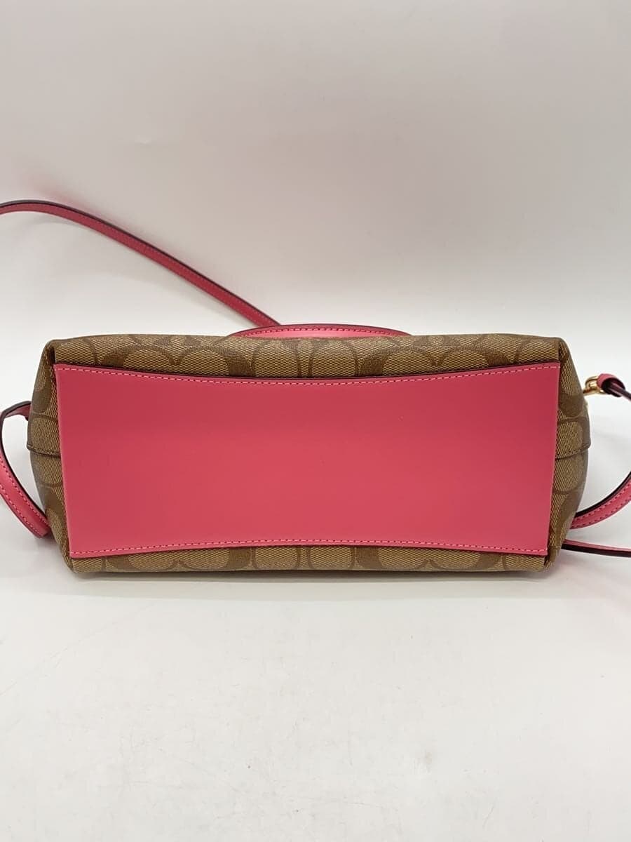 COACH Tote Bag PVC BEG F38089 4