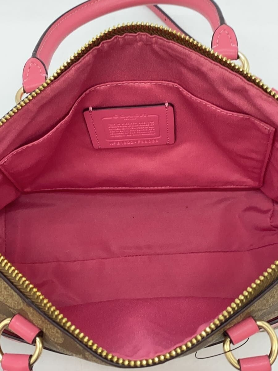 COACH Tote Bag PVC BEG F38089 6