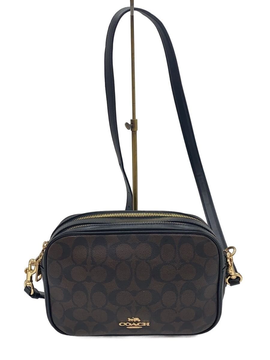 COACH Shoulder Bag_Signature PVC BRW