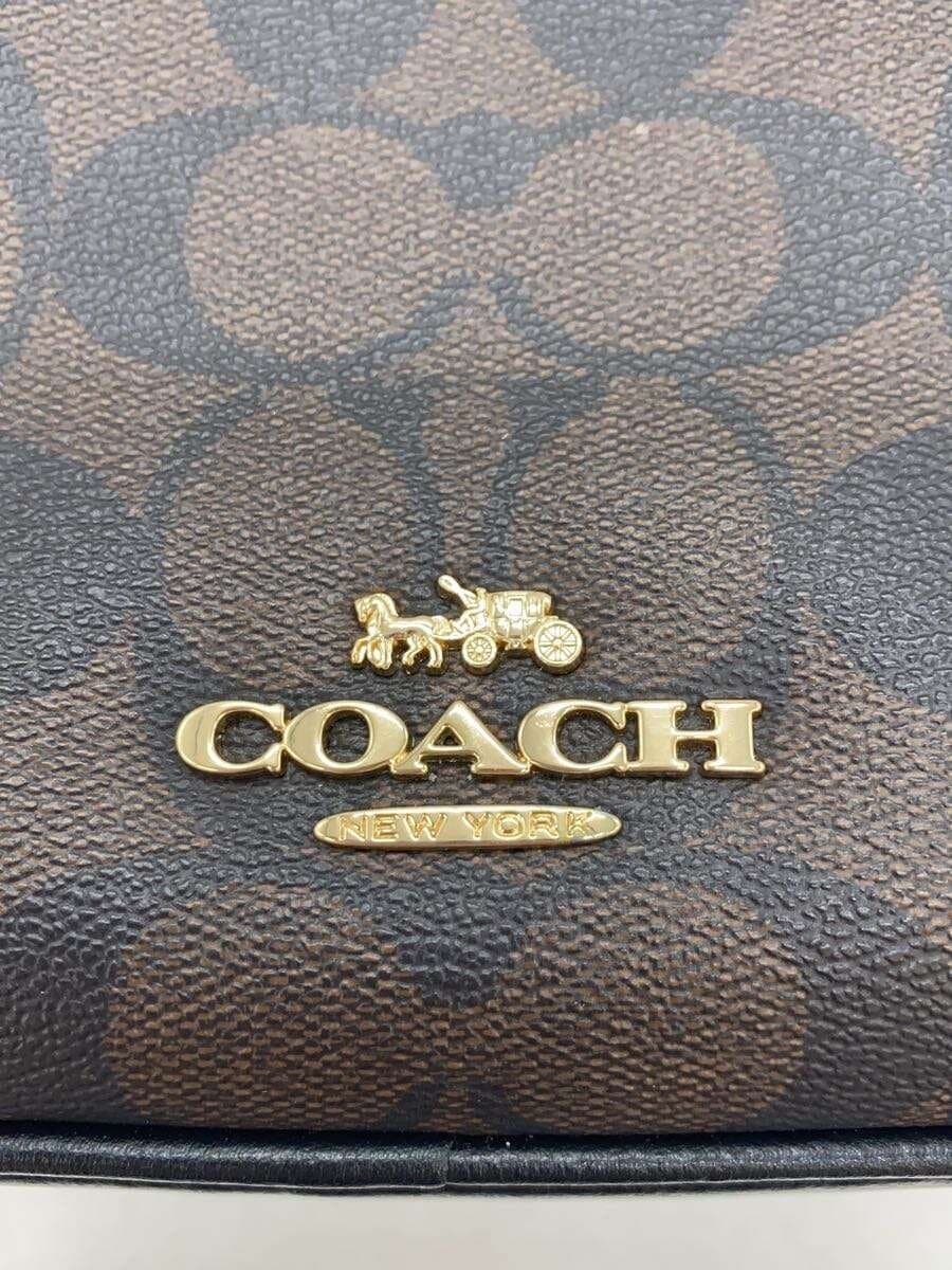 COACH Shoulder Bag_Signature PVC BRW 5