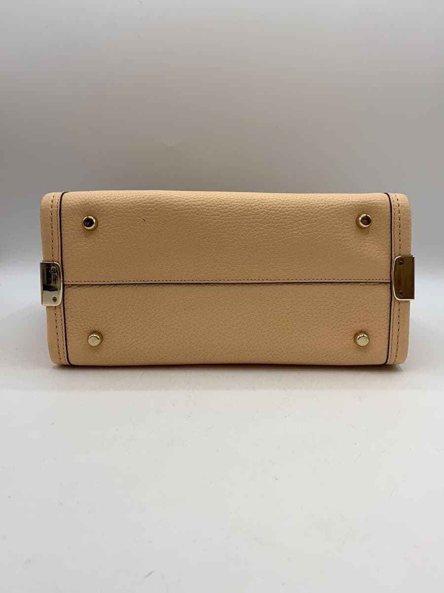 COACH Tote Bag_All Leather Leather BEG 4