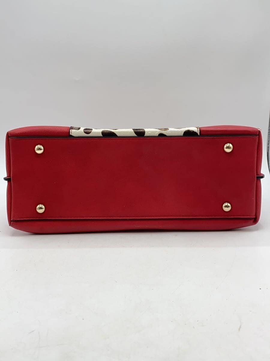 DIANA Shoulder Bag Leather RED SH6614 4