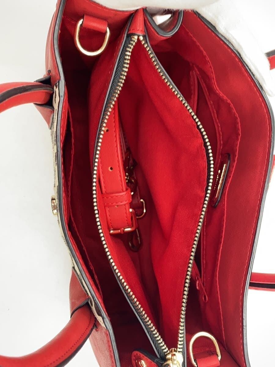 DIANA Shoulder Bag Leather RED SH6614 6